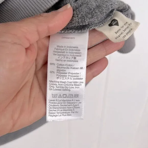 MWL Madewell Velour Space-Dyed Half-Zip Sweatshirt Size XS - Picture 7 of 7